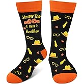 SuniSooci Funny Socks for Dad Father Grandpa Brother Men –Fathers Birthday Gifts–Novelty Fun Sock Christmas Stocking Stuffers