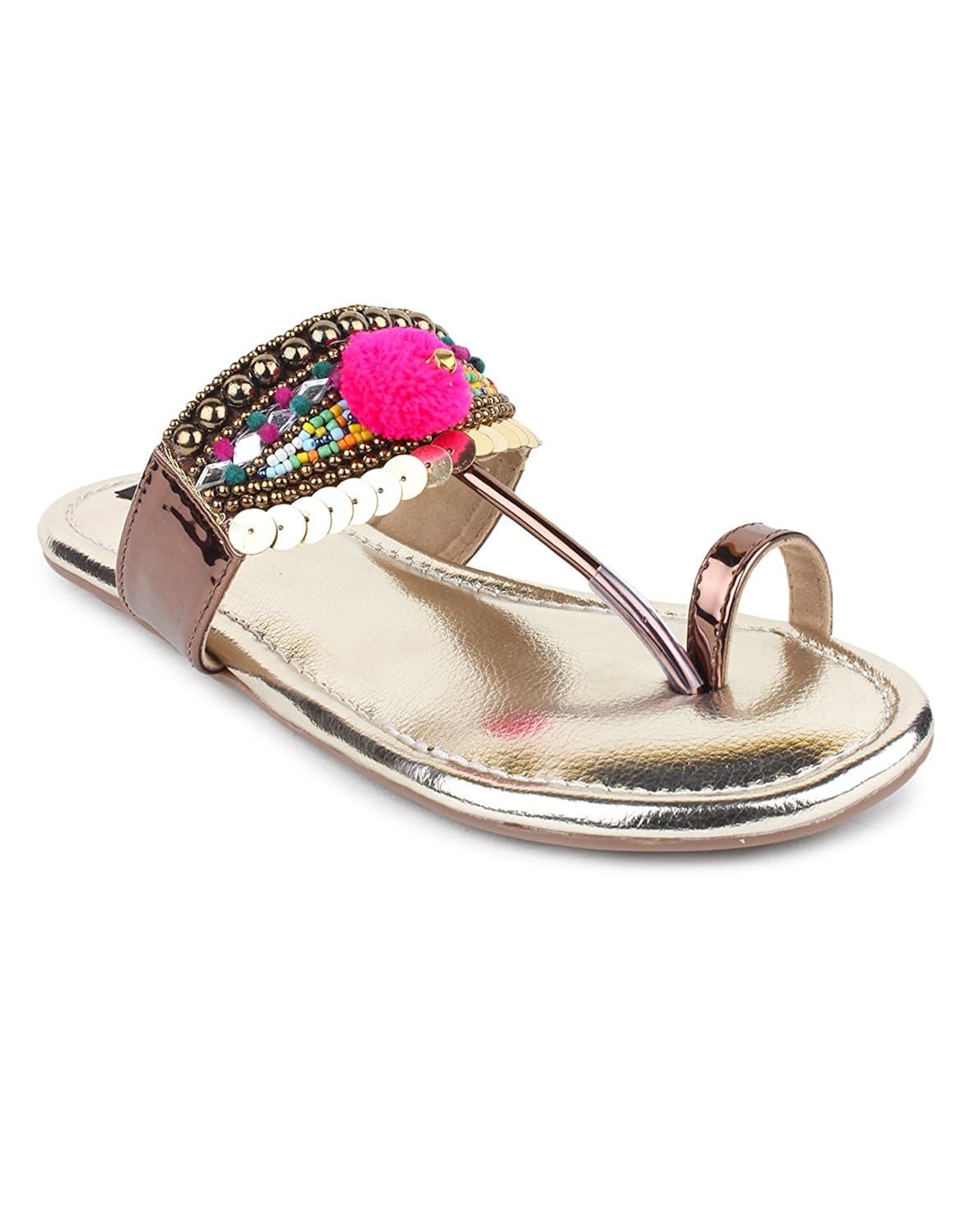 do bhai synthetic metro flat sandal for women
