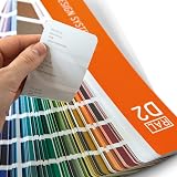 RAL D2 Design Compartments Color Chart Book with Protective Box 1825 Colors view 6