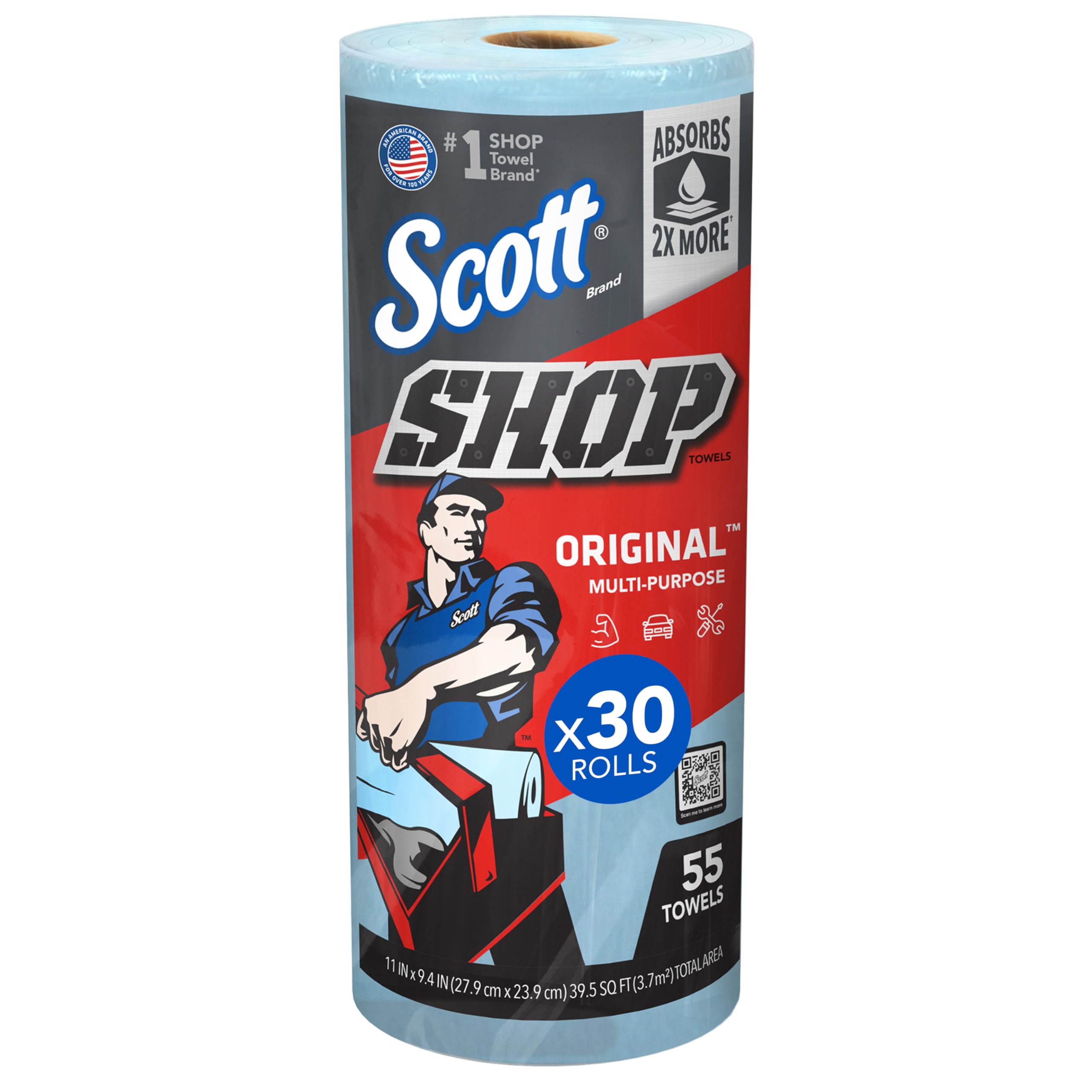 Scott Shop Original Blue Towels (75130), 9.4