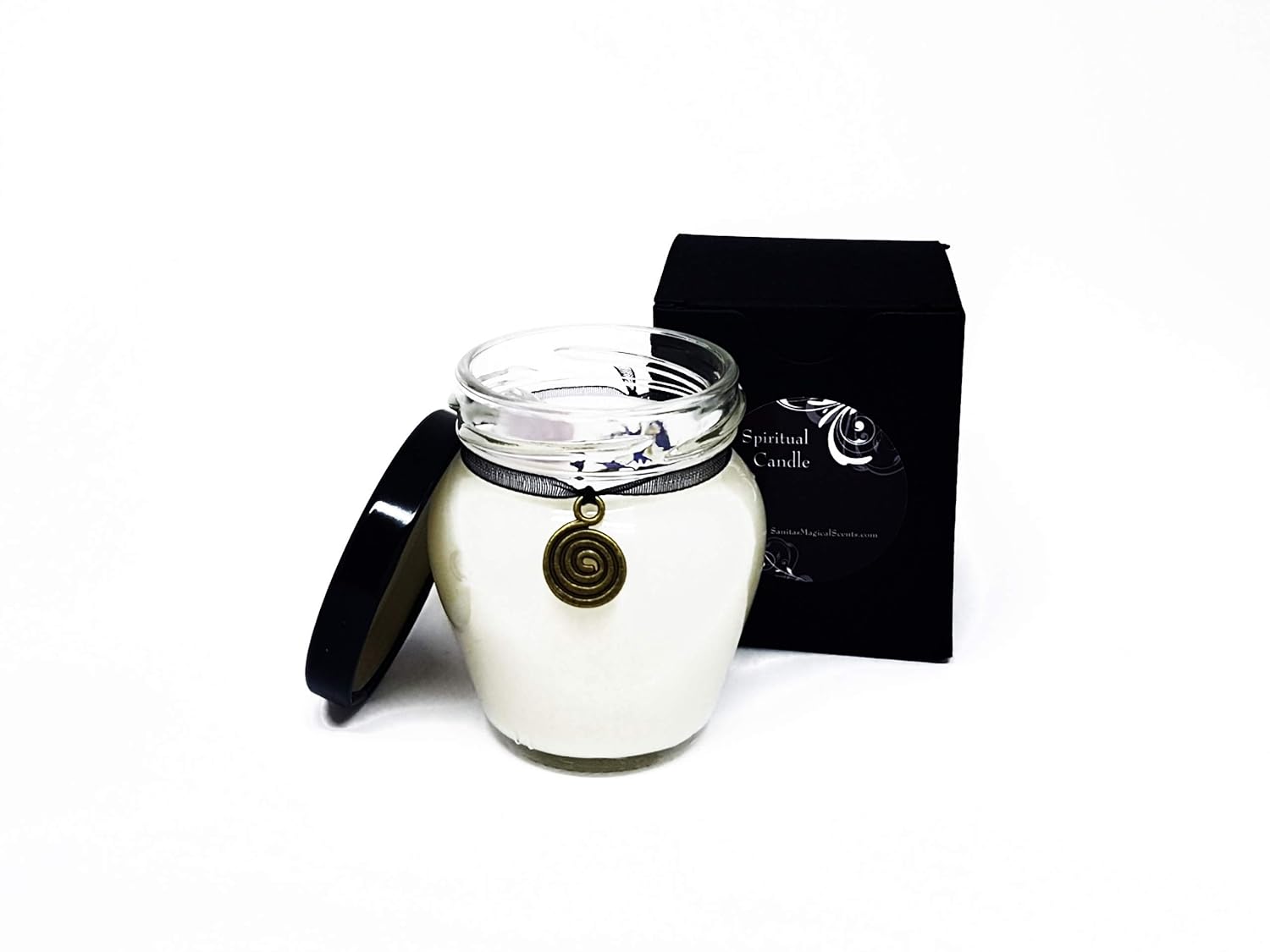 Aura Cleansing Candle small, meditation yoga candle, spiritual candle Amazon.co.uk Handmade