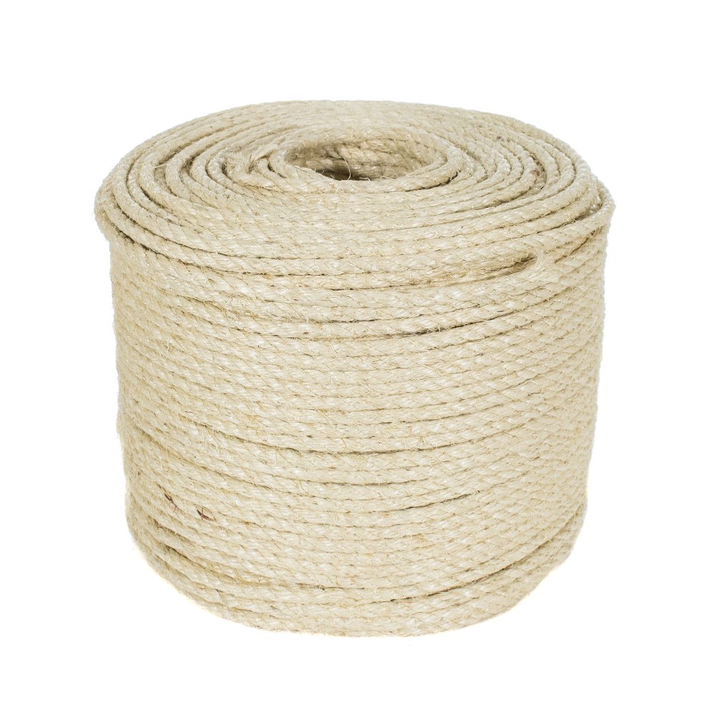 Golberg 3/8-inch Sisal Rope - 50-feet - Pet Friendly