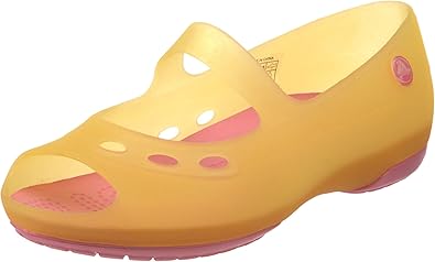 crocs open toe flats