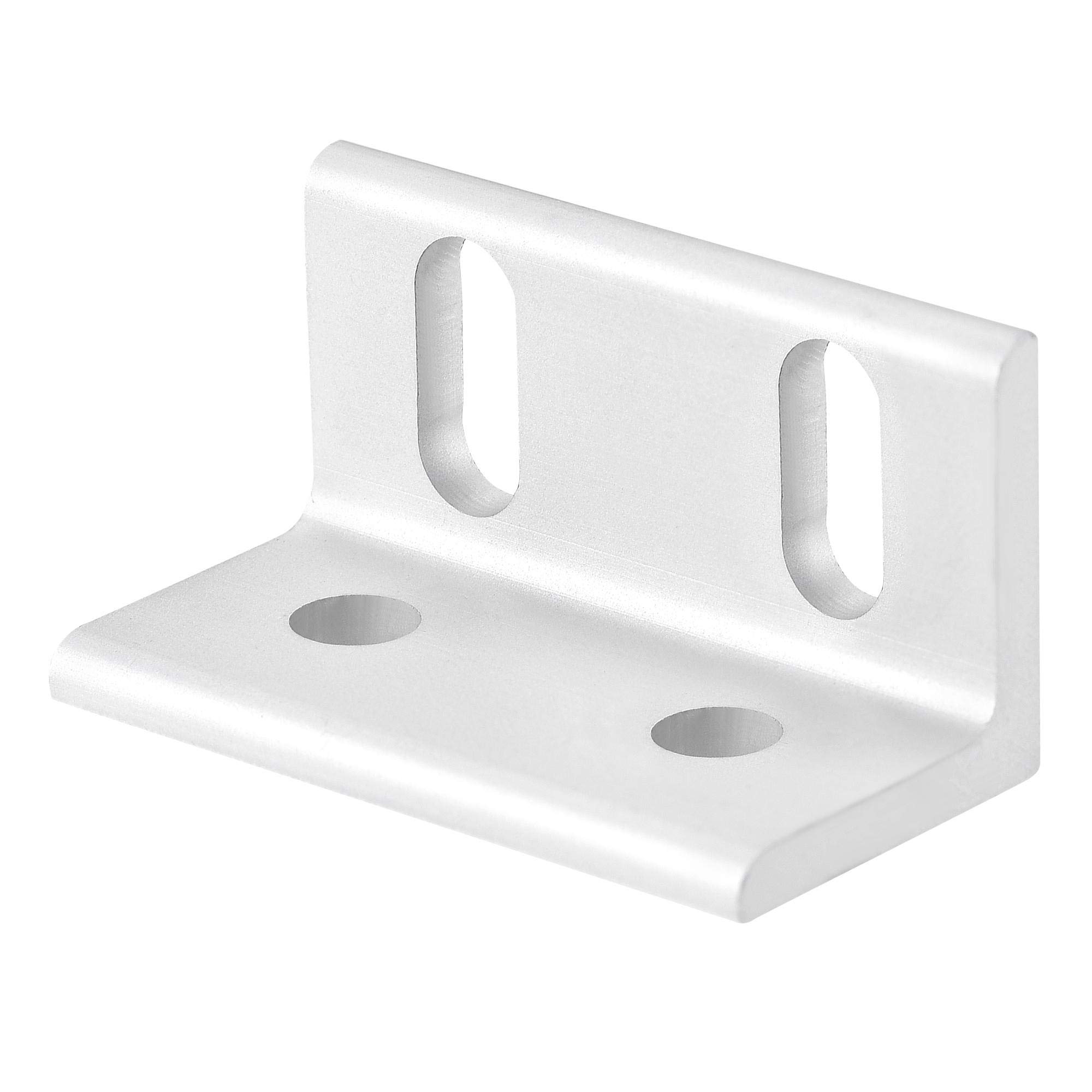 sourcing map Inside Corner Brace Angle Bracket Fastener L Shape 20mmx20mmx38mm for Aluminum Extrusion Profile 4pcs
