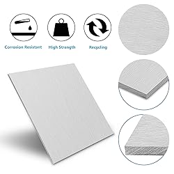 6061 Aluminum Sheet Metal 6 x 12 x 1/8 Inch, Heavy