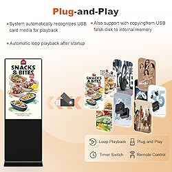 YCKJNB 43 inch Indoor Digital Signage Touchscreen