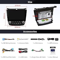 XTRONS Android 14 Car Stereo for Honda Accord 7th