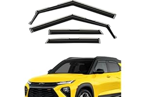 AEROGUYS in-Channel Window Deflectors Extra Durable Window Visors Rain Guards Fit for Chevrolet (Chevy) Trailblazer 2021-2023, Sun Visors, Wind Vent Visors, Car Accessories - 4pcs. AG0266