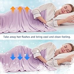 EMME Cooling Throw Blanket for Couch Sofa, Thin