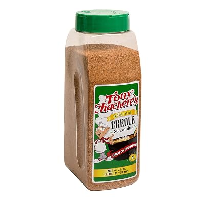 Tony Chachere's Original Creole Seasoning 32 oz - NO MSG (2 Bottles)