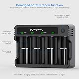 POWEROWL Universal Battery Charger for AA AAA C D - USB Fast Charging view 6