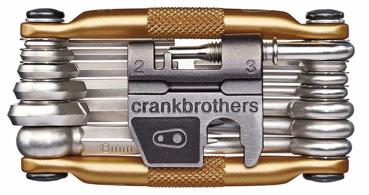 Crankbrothers Multifunktionswerkzeug 19 Multitool, CBM19, Farbe Gold