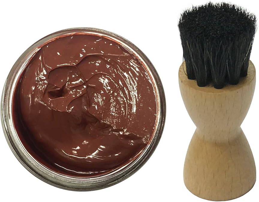 Famaco BROWN BOURBON Shoe Cream Polish 50ml &amp; Famaco