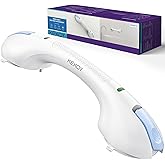 KEKOY 17.5 Inch Suction Grab Bars for Bathtubs and Showers with Indicator - Heavy Duty Safety Shower Handle for Seniors and E