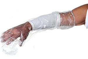 Cast Shower Dressing Cover - 7 pack - Large - L - Fits Bicep 17-25" Waterproof Hand Wrist and Arm Protector Sleeve - Tattoo