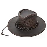 Minnetonka Men's 9533 - Fold Up Outback Hat L Dark