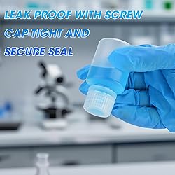 LZHNB 1oz/30ml Plastic Sample Bottles with
