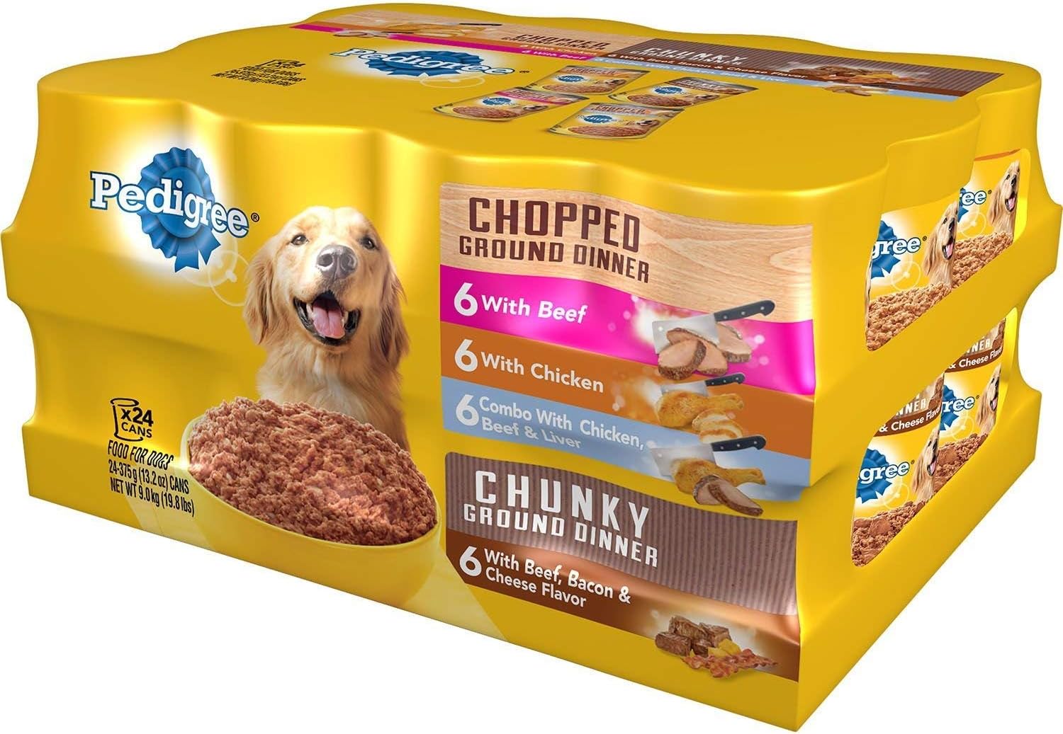 pedigree 24 pack cans