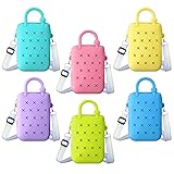 Bulyoou 6 Pcs Mini Silicone Beach Tote Bag with