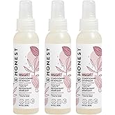 The Honest Company Conditioning Hair Detangler 3-Pack Leave-in Conditioner and Fortifying Spray Tear Free Cruelty-Free Hypoallergenic Almond Nourishing 4 fl oz each pack of 3