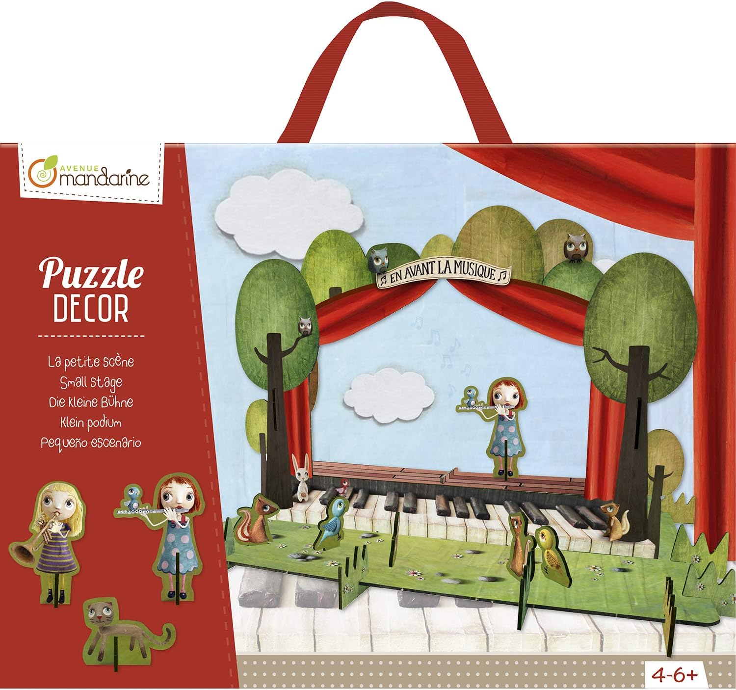 Avenue Mandarine Escena Puzzles – Escenario, Multicolor: Amazon.es: Hogar
