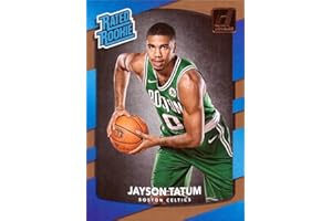 PANINIDONRUSS 2017-18 Panini Donruss Basketball #198 Jayson Tatum Rookie Card
