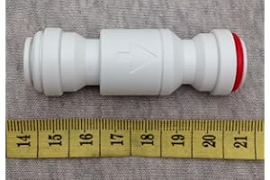 John Guest 3/8" One Way Check Valve RO Reverse Osmosis Water Filter NSF Certified