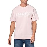 Lacoste Men's Printed Cotton T-Shirt, Flamingo Pink Lacoste Birthdate, 3X-Large