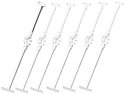 Adjustable Decorative Window Security Bars Pack Of 6 British Made