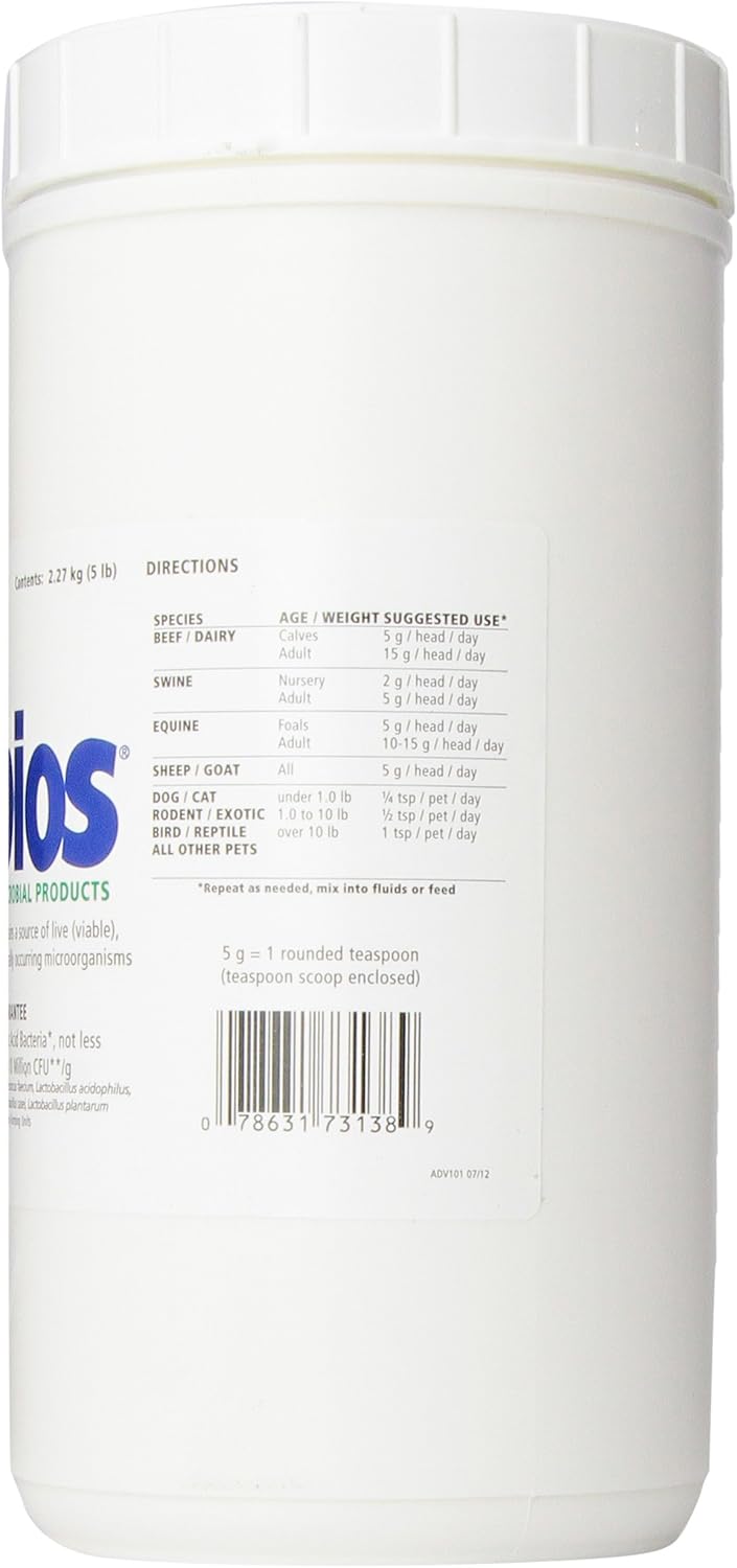 Probios Vet Plus Dispersible Digestive Powder, 240gm : Pet Probiotic Nutritional Supplements : Pet Supplies
