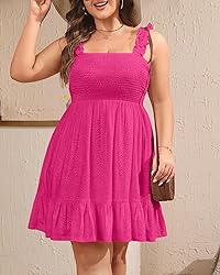 Talisea Women’s Plus Size Pink Dress Summer