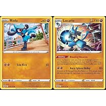 Pokemon Lucario 079/172 Brilliant Stars - Evolution 2 Card Lot