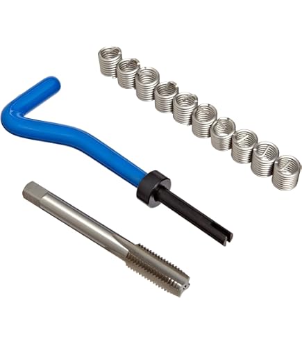 Insertos Roscados De Alambre QUARKZMAN 1/4-20 UNC - 60 Piezas, Acero Inoxidable 304, Tipo Helicoidal, Para Reparación De Roscas