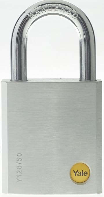 Yale Y128 50 132 1 B Brass Profile Cylinder Padlock 52mm Amazon Com