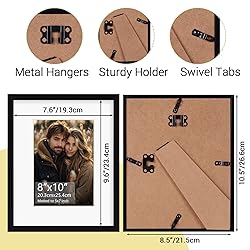 Rempry 8x10 Picture Frame, Display Pictures 5x7