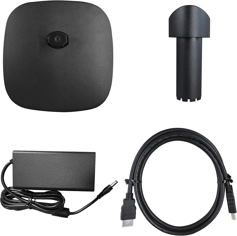 Monitor da 27", FHD 1080p, massimo 100 Hz, compatibile con VESA, altoparlanti integrati, Nero