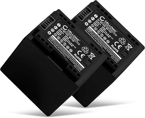 Cellonic 2x Battery Compatible With Canon Legria Hf Amazon Co Uk Electronics