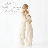 Willow Tree Close to Me Figurine 8h Mother Daughter Hand Painted Resin view 6
