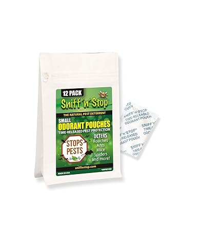 SNIFF'n'STOP IS-SDG-112 Kleine Abschreckung, 12 Beutel pro Beutel, Grün