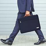 TECOOL 14 Inch Laptop Sleeve Case Protective with Handle Dark Blue view 2