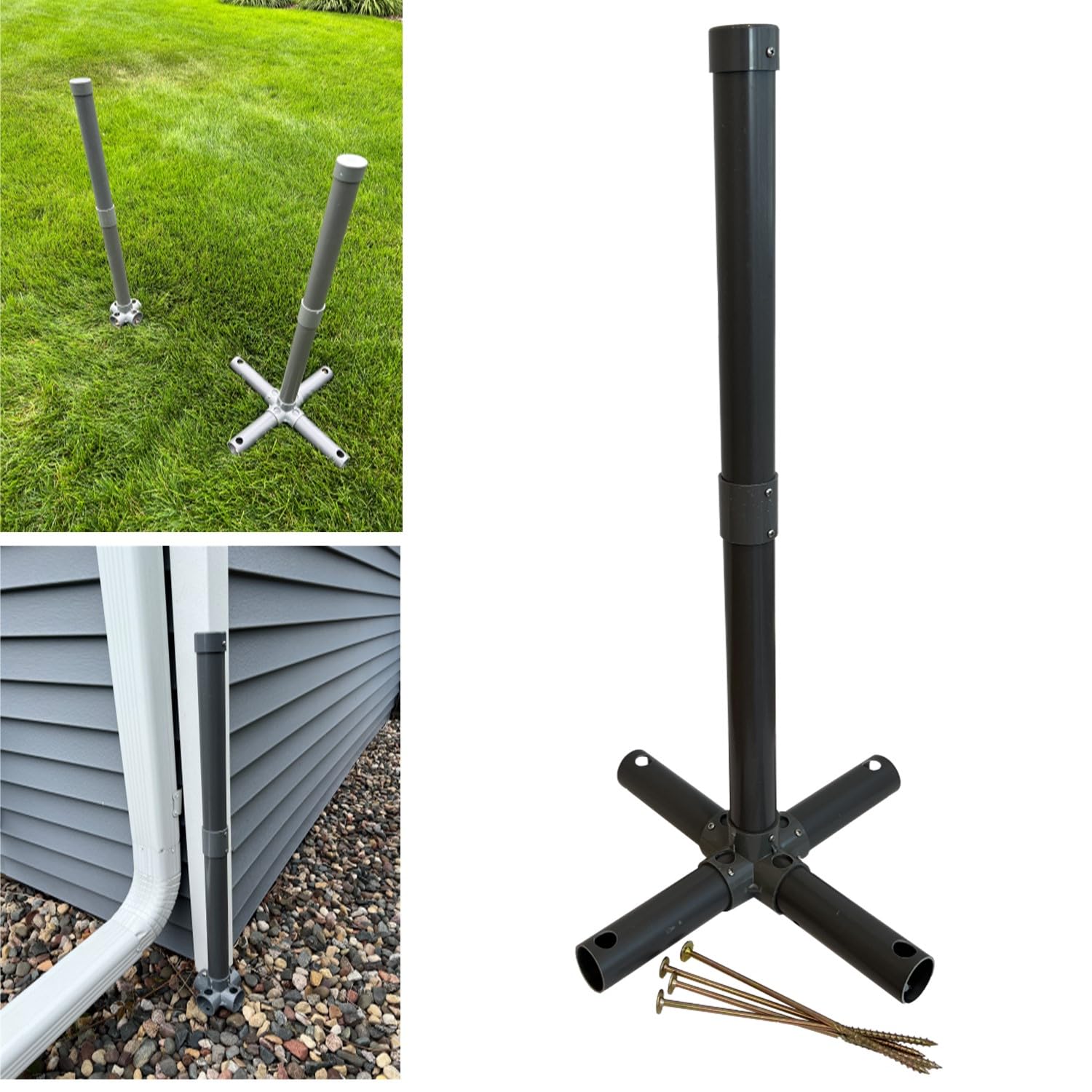 Photo 1 of Keyfit Tools Vole Vulturi 3.0 Top Fill Station for Rats Mice Voles Extra Large Capacity 4-Way Entrance Heavy Duty Commercial Grade Material 10" Self Drilling Screws for Solid Anchoring Indoor Outdoor