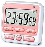 KTKUDY Digital Kitchen Timer with Mute/Loud Alarm