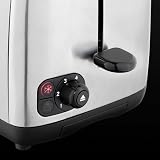 Russell Hobbs 2 Slice Toaster Perfect Toast Technology Brushed Stainless 850W view 5