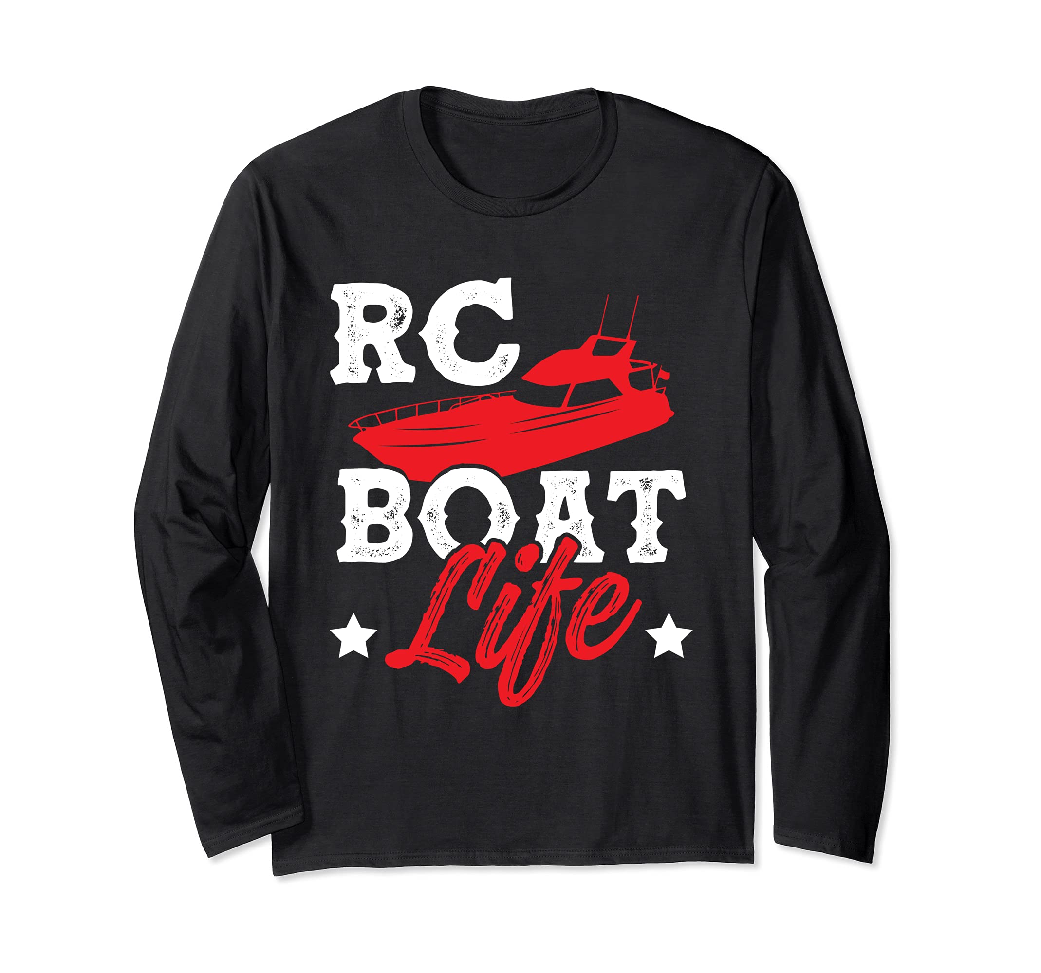 RC Boat Life Remote Control Boat Racing Collector Funny Long Sleeve T-Shirt