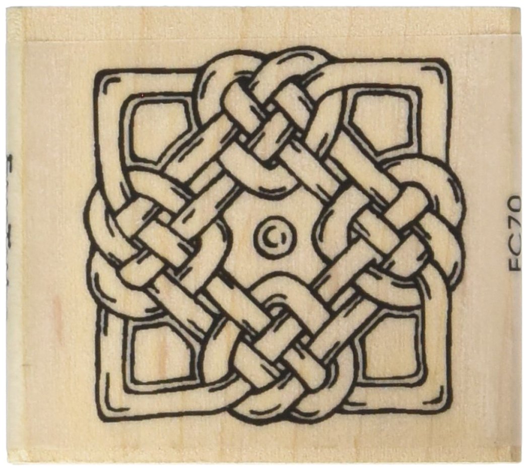 Art Stamp Celtic Motif 4 Stamp, Black