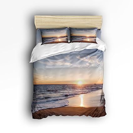 Amazon Com Family Decor Beach Set Ocean Waves Sunset