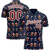 Fanscustom Custom Gradient Golf Polo Shirts Bowling Jerseys Personalized Business T-Shirt Tennis Sports Team Uniforms