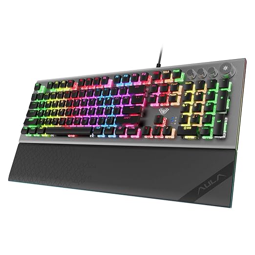 AULA L2098 RGB Mechanical Gaming Keyboard, 104 FloatingKeys Keyboard