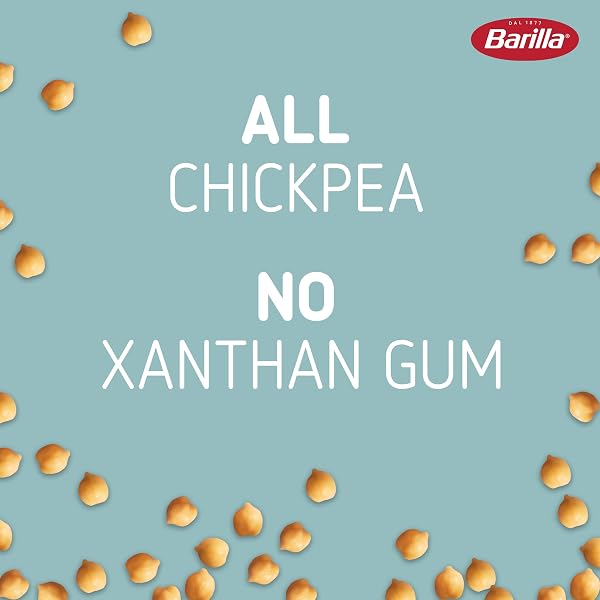BARILLA CHICKPEA ROTINI PASTA, 8.8 OZ – VEGAN, GLUTEN FREE, NON GMO & KOSHER – MADE WITH PLANT BASED PROTEIN
