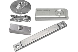 US MARINE PRODUCTS LLC Zinc Anode Kit for Mercury Verado 350 L6 Replaces Mercury 97-8M0116590, Quicksilver 97-8M0116589, Tecnoseal 20817, Martyr CM8M0116590KITZ